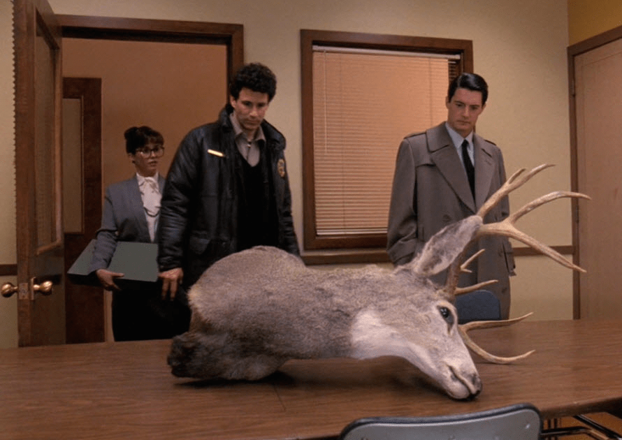 twin peaks deer head